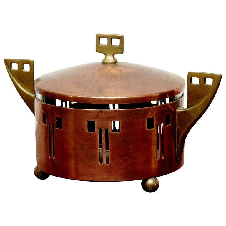 Arts & Crafts Zuckerdose, um 1920 im Angebot 1
