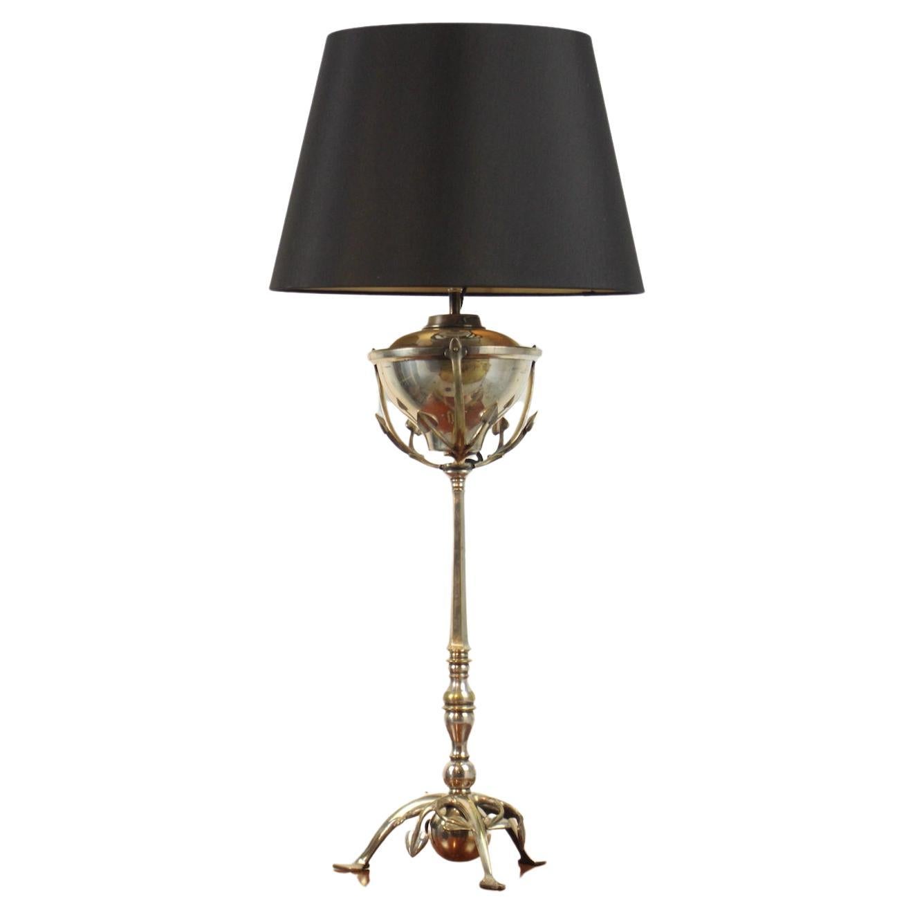 Arts & Crafts Table Lamp by W.A.S. Benson