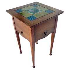 Arts & Crafts Tile Top Table