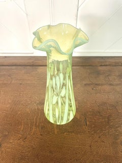 Vaso di vetro di vaselina Arts & Crafts