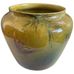 Arts & Crafts Vintage 1885 Albert Valentien Rookwood Planter Vase