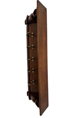 Arts & Crafts Wall Coat Rack by Kobus de Graaff, 1900s