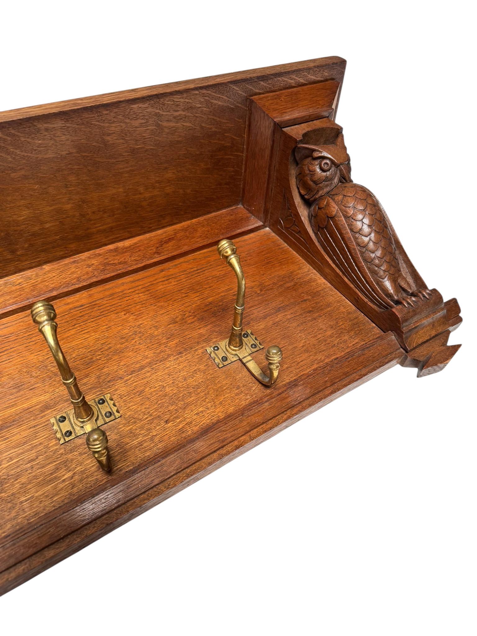Perchero de pared Arts & Crafts de Kobus de Graaff, 1900 Holandés en venta