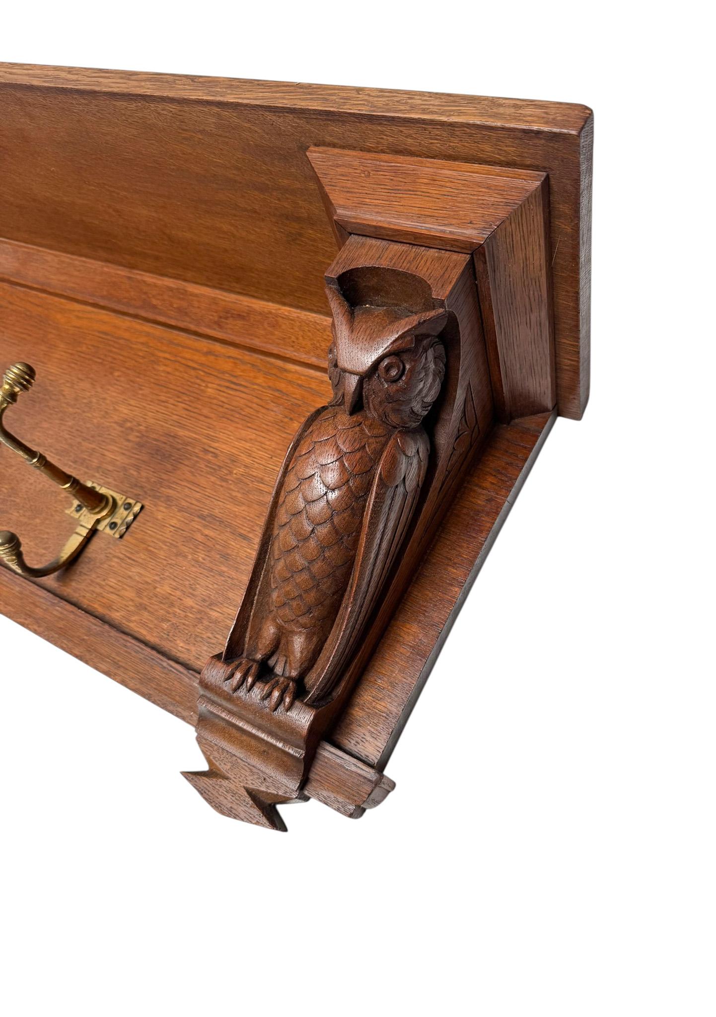 Perchero de pared Arts & Crafts de Kobus de Graaff, 1900 principios del siglo XX en venta