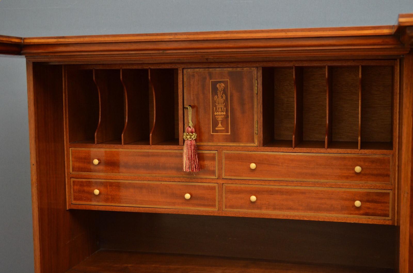 Arts & Crafts Walnut Bureau in the Manner of Shapland and Petter 3