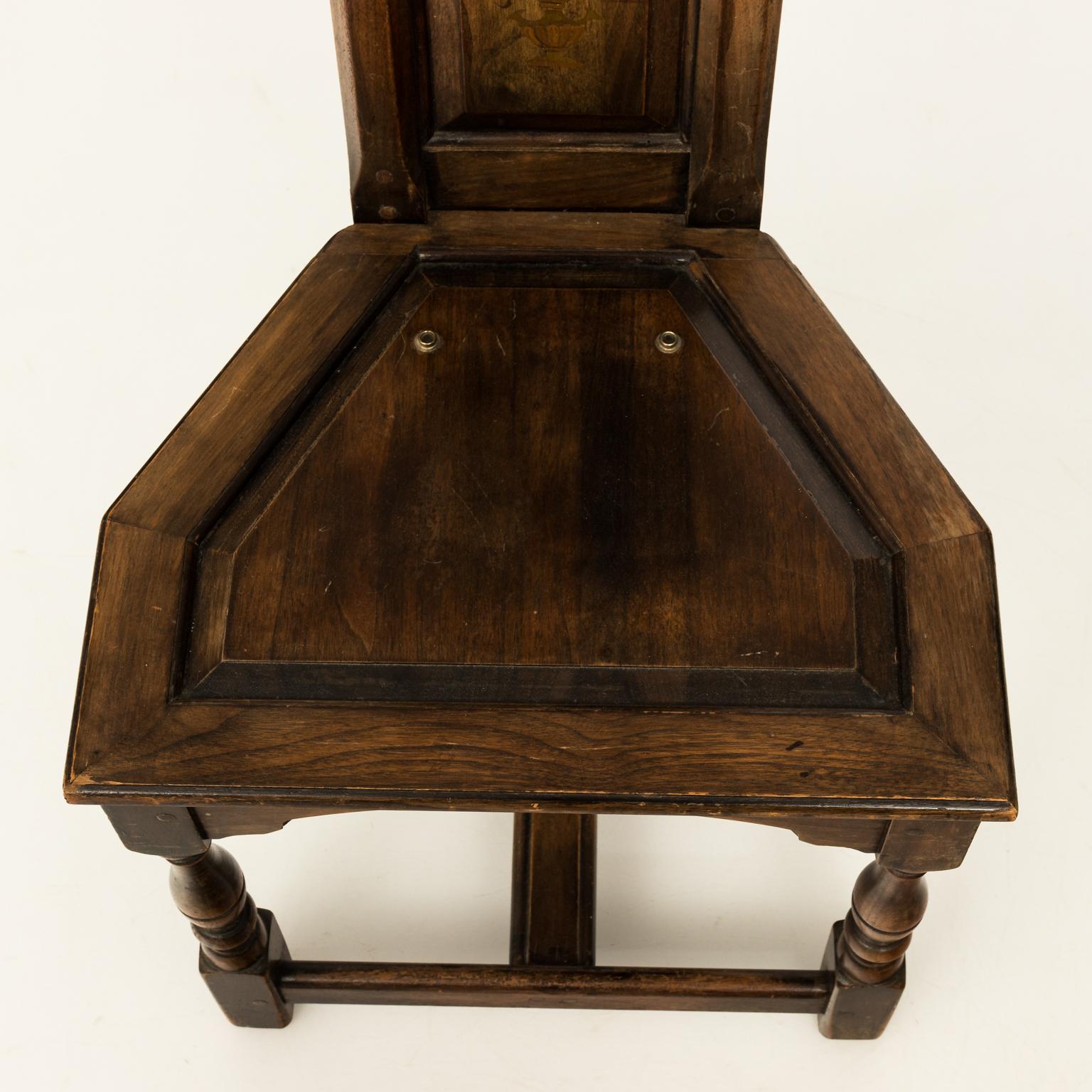 Arts & Crafts Walnut Corner Chair, circa 1895 4