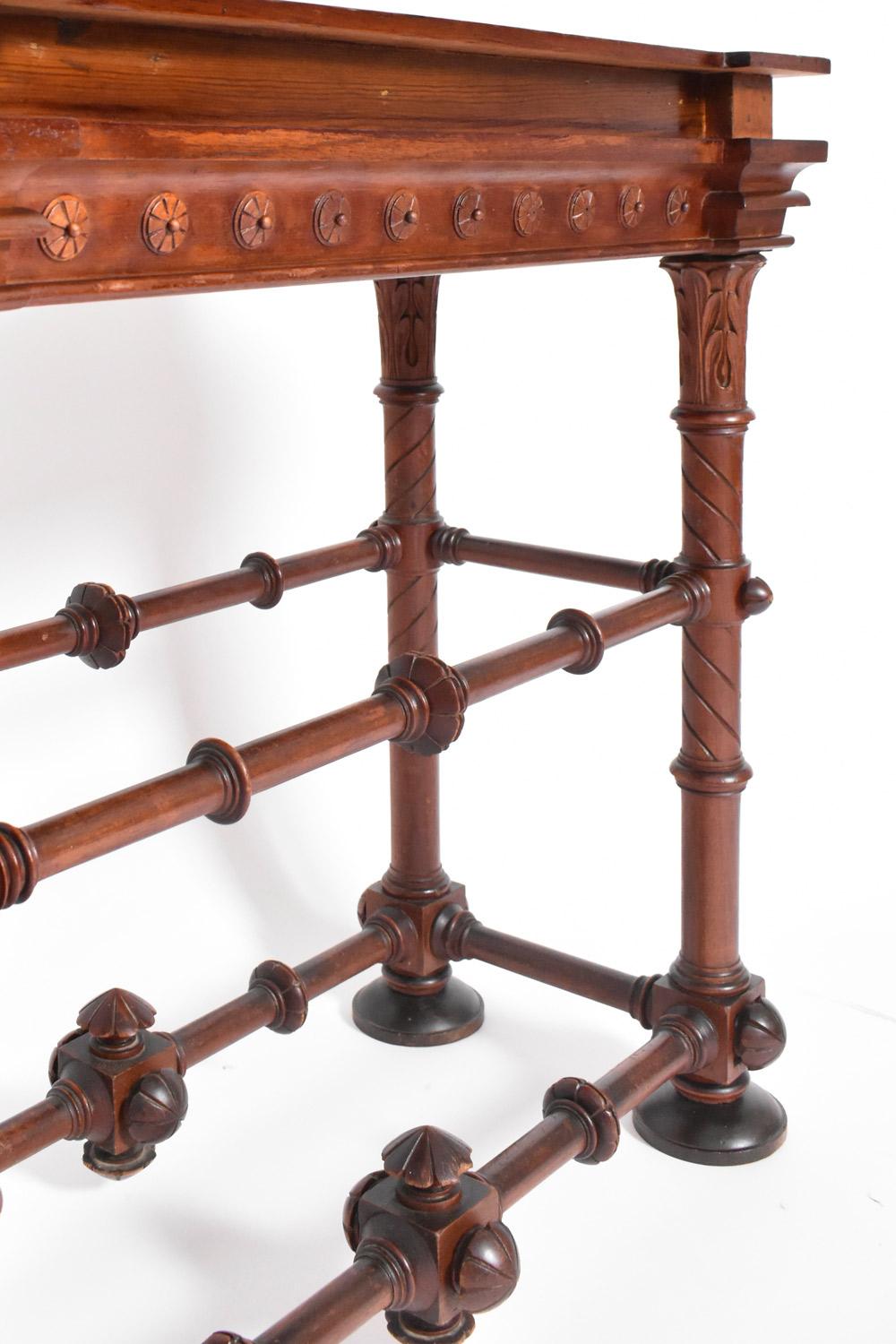 Consola de madera Arts & crafts, década de 1910. Británico en venta