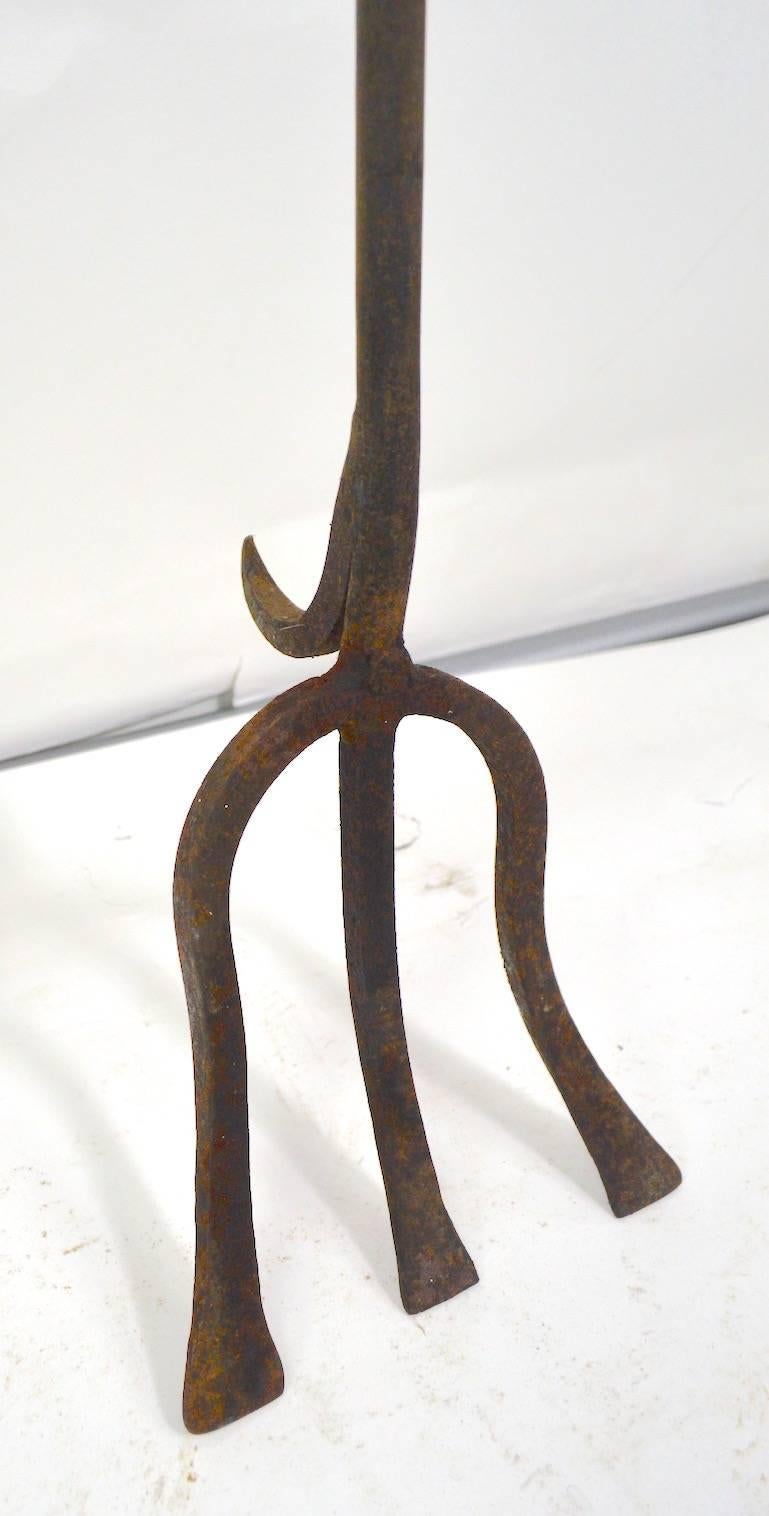 Arts and Crafts Arts & Crafts Wrought Iron Fireplace Tool Poker Fork