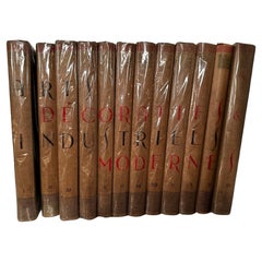 Arts Decoratifs Et Industriels Modernes Encyclopedie, 12 Books, 1925 Art Deco 