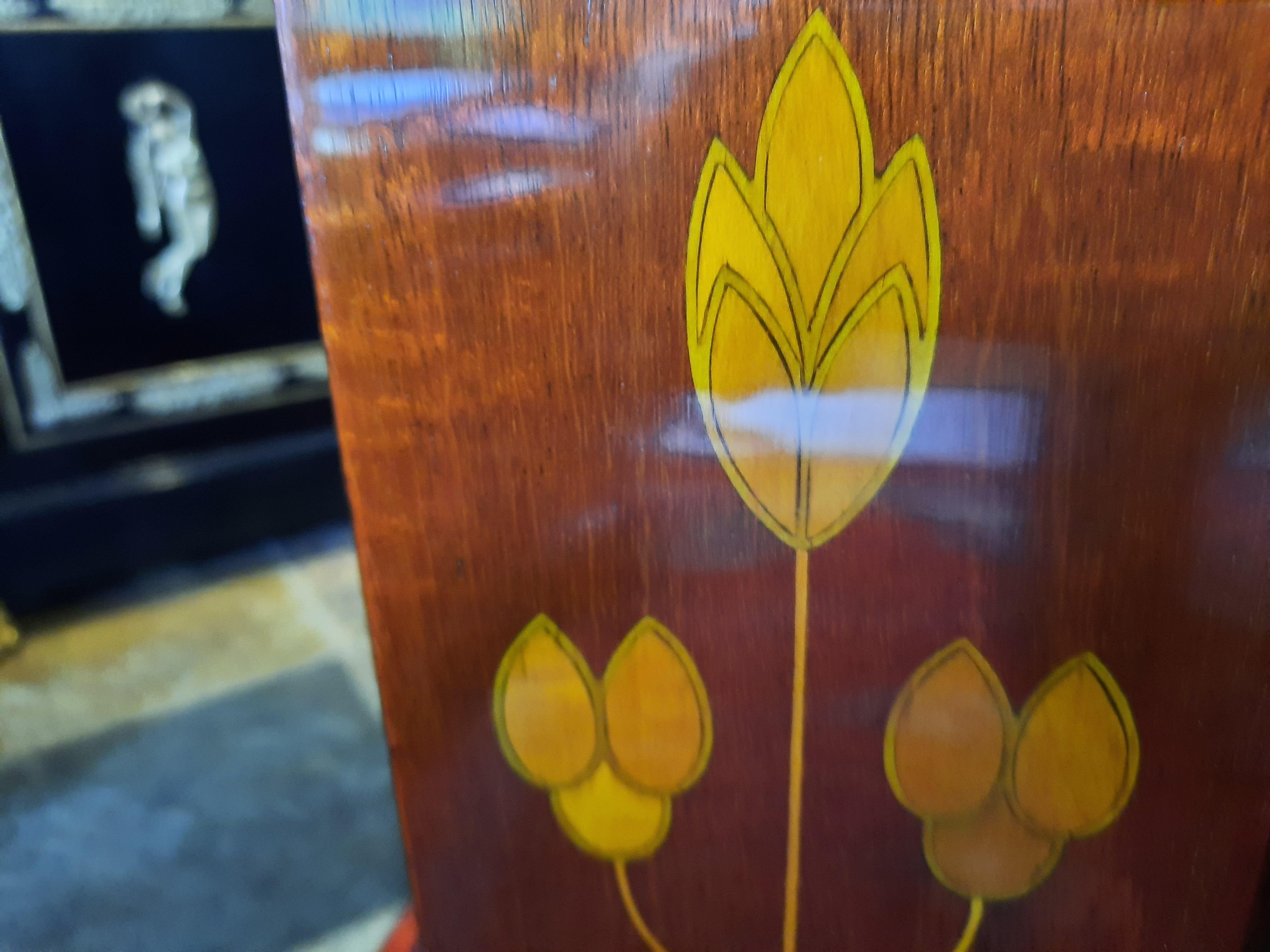 Mogano Libreria girevole Arts Nouveau in vendita