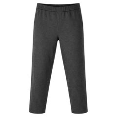 Arts & Science Charcoal Wool Knit Cropped Pants