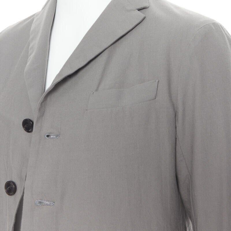 ARTS & SCIENCE grey cotton blend 4-button short collar casusal blazer jacket JP2
Reference: PRCN/A00039
Brand: Arts & Science
Material: Cotton, Wool
Color: Grey
Pattern: Solid
Closure: Button
Extra Details: Cotton wool blend. Spread collar. Button