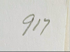 Interior #2 (from Rubber Stamp Portfolio), 1976 with original envelope 917/1000