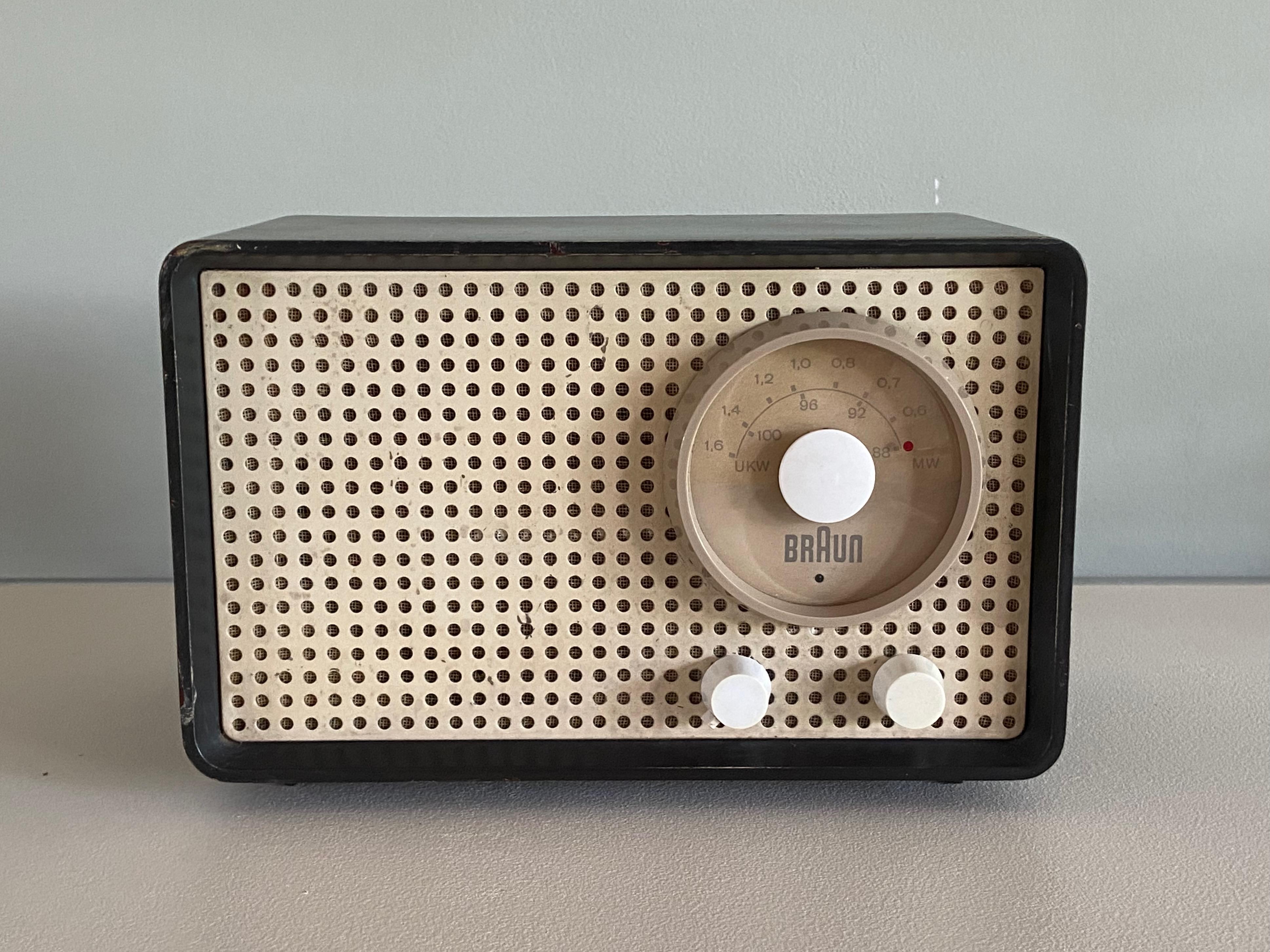 Artur Braun & Fritz Eichler Braun Radio SK3 from 1960's Made in Germany 9