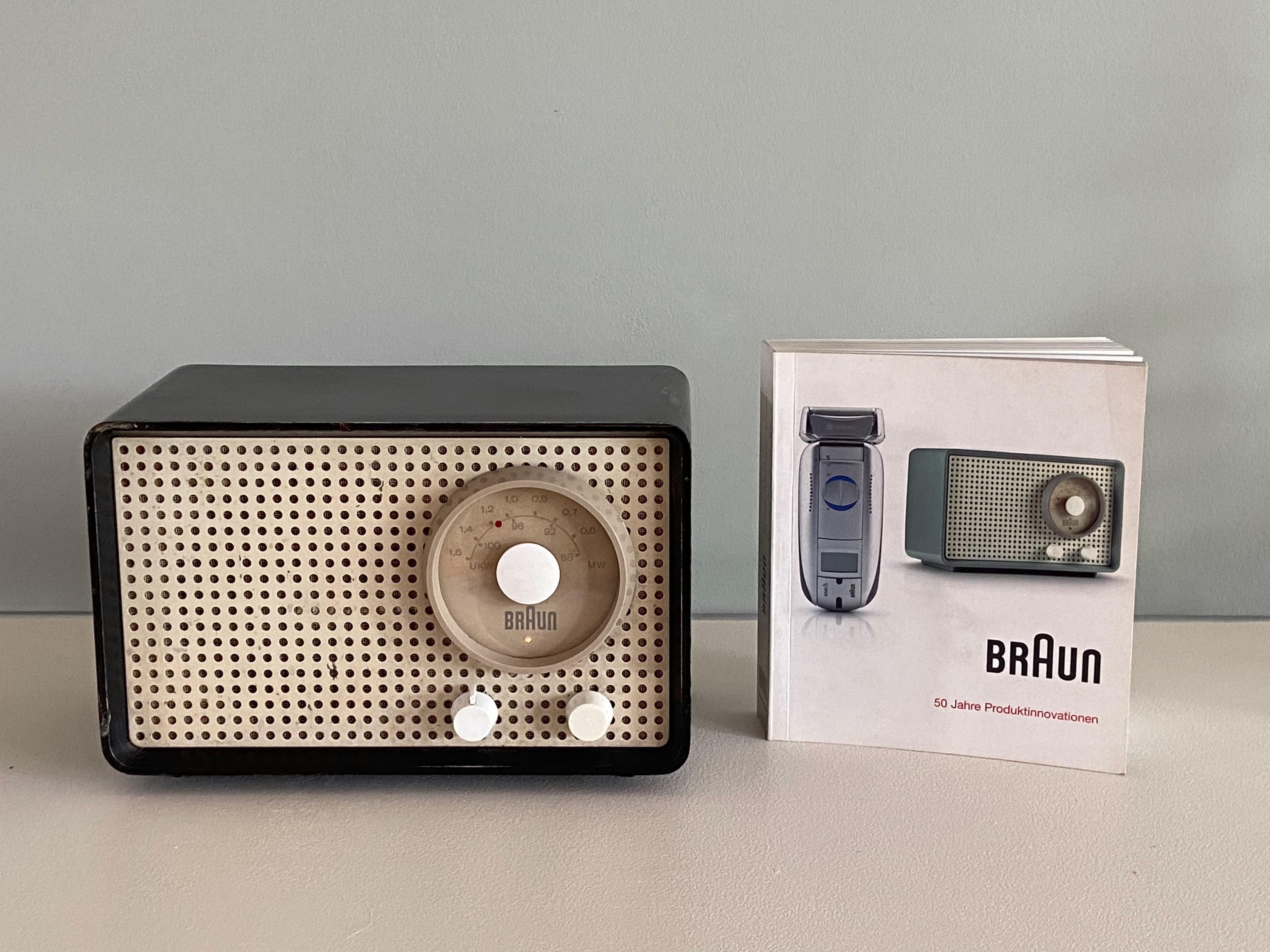 Mid-Century Modern Artur Braun & Fritz Eichler Braun Radio SK3 from 1960's Made in Germany