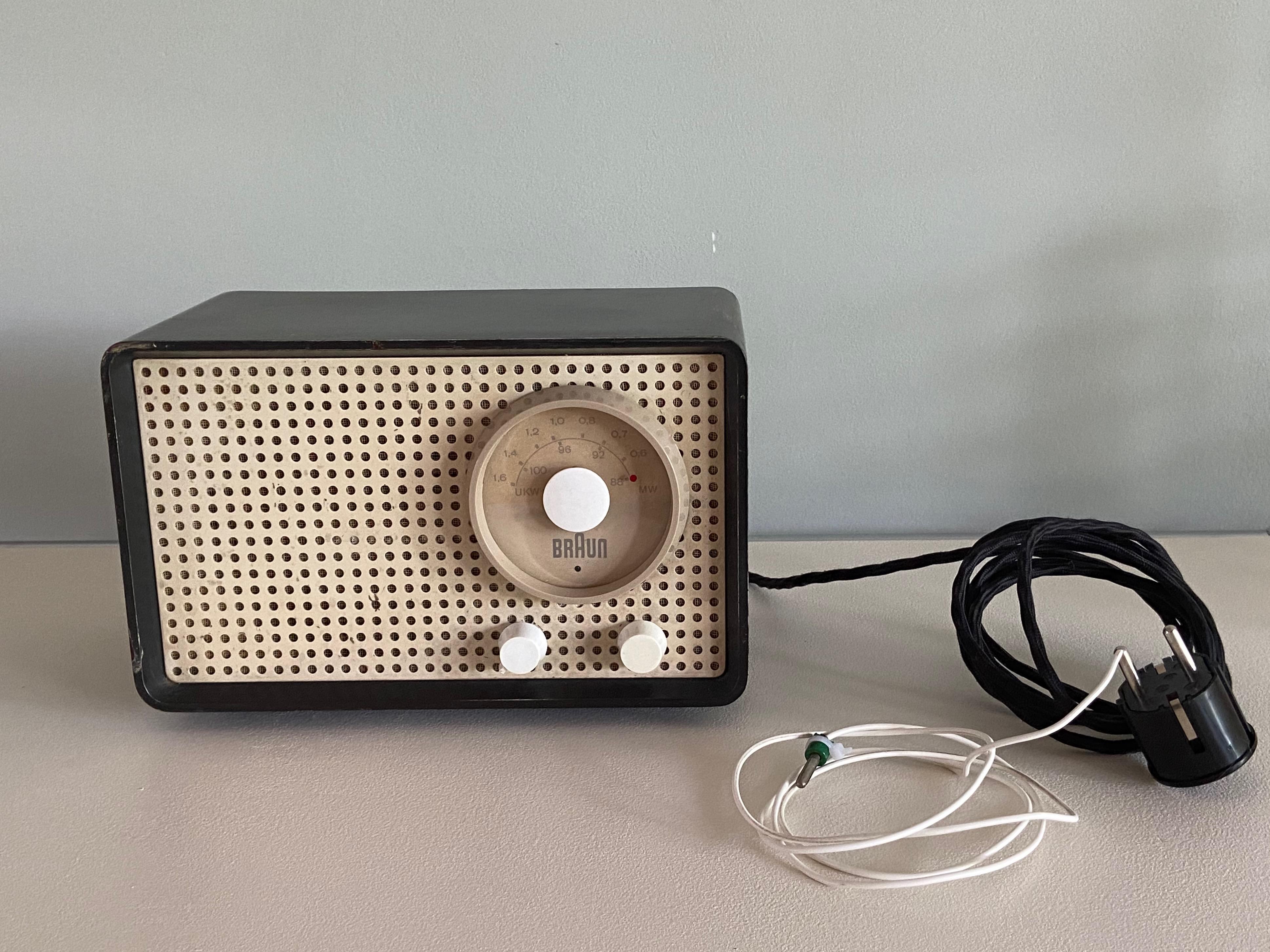 Artur Braun & Fritz Eichler Braun Radio SK3 from 1960's Made in Germany 3