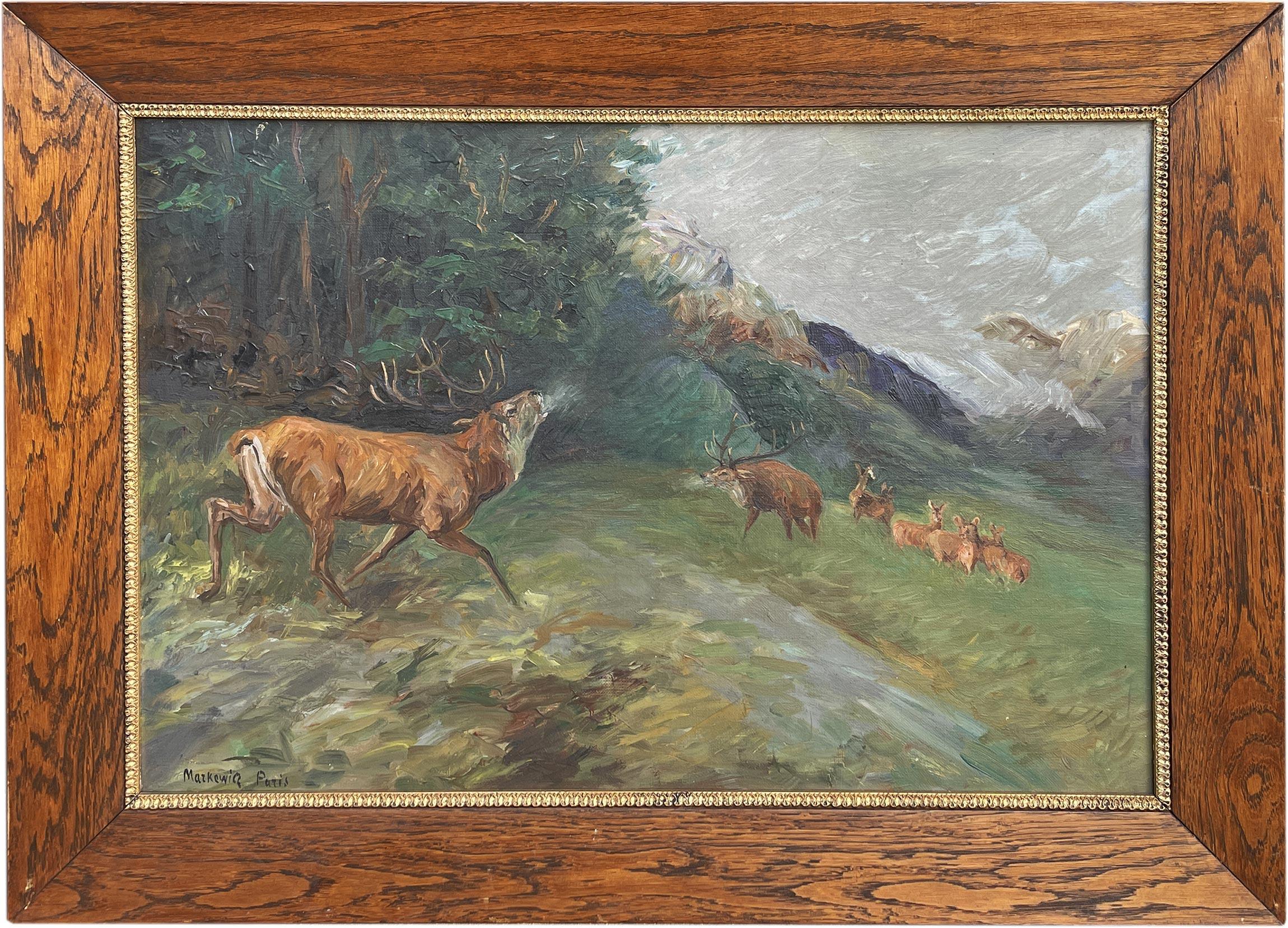 Oiled Artur Marcowicz – Deer