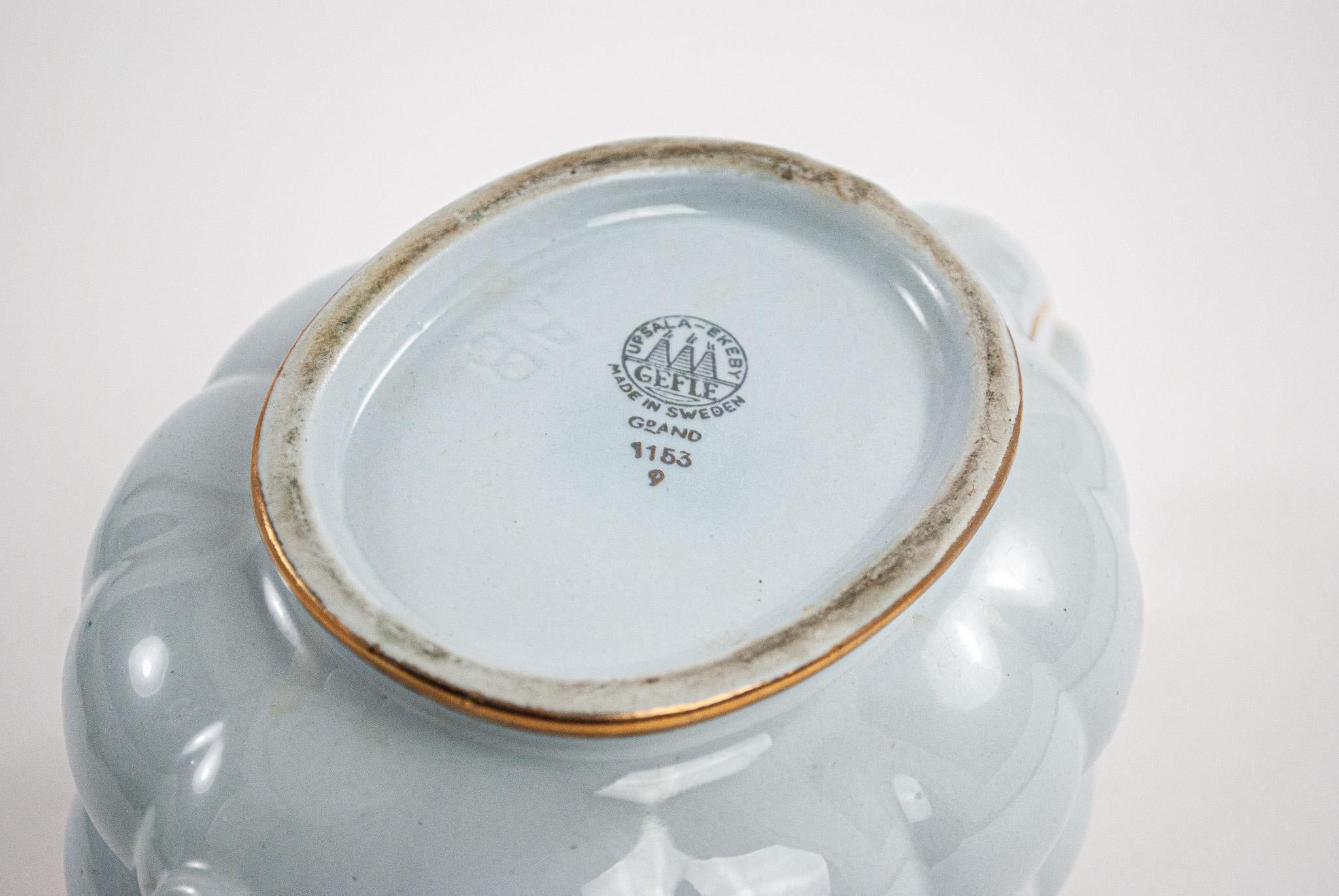 Porcelain Arthur Percy, Gefle, Teaset  For Sale