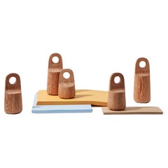 Arturito Collection, Wood Paperweight Set (5 pieces)