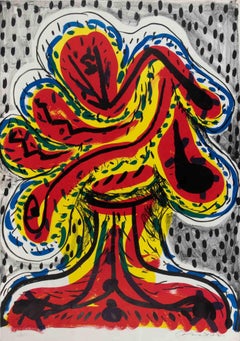 Untitled - Lithograph by Arturno Carmassi - 1970s