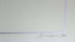 Sinoptico, Geometric Abstract Screenprint by Arturo Bourasseau