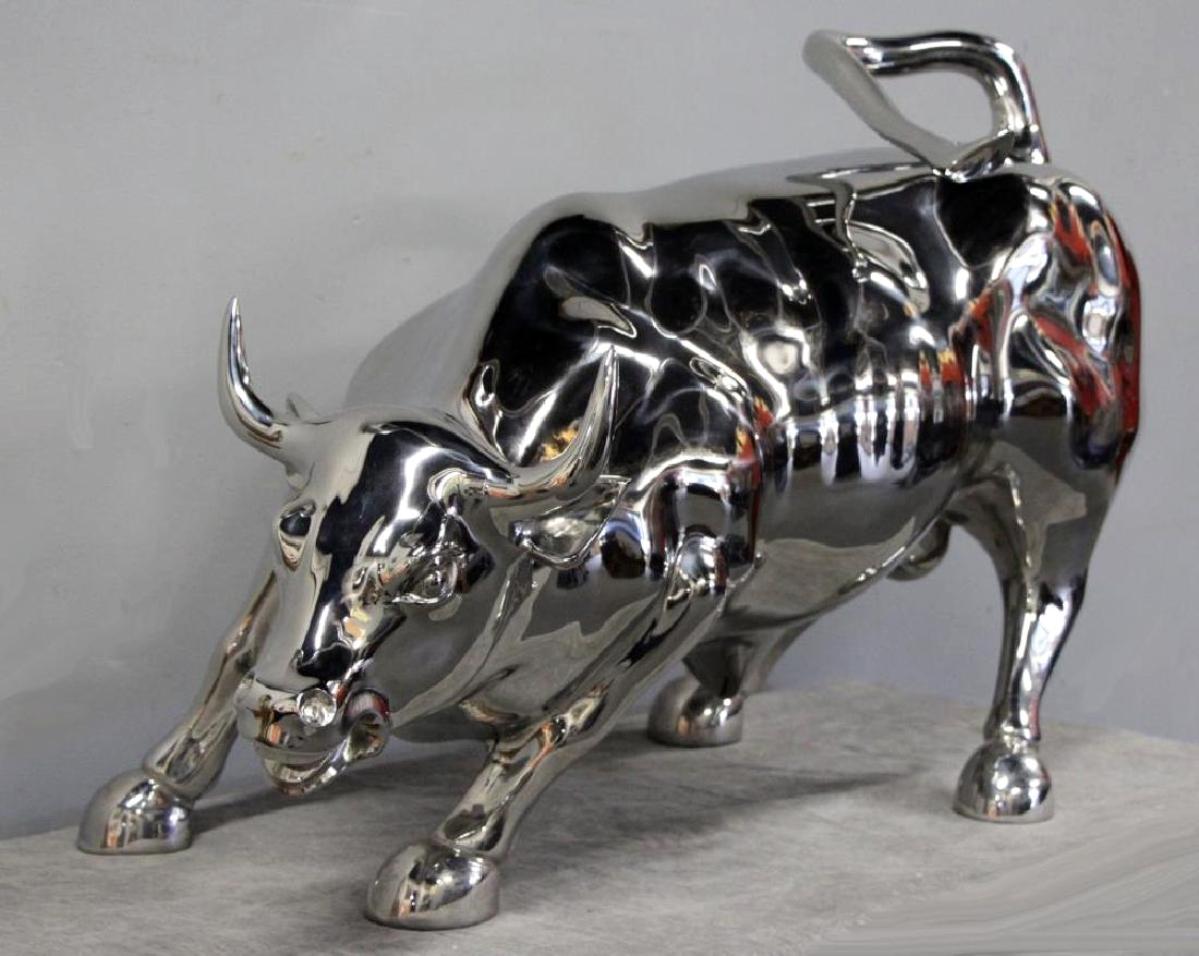 Charging Bull - Sculpture by Arturo Di Modica