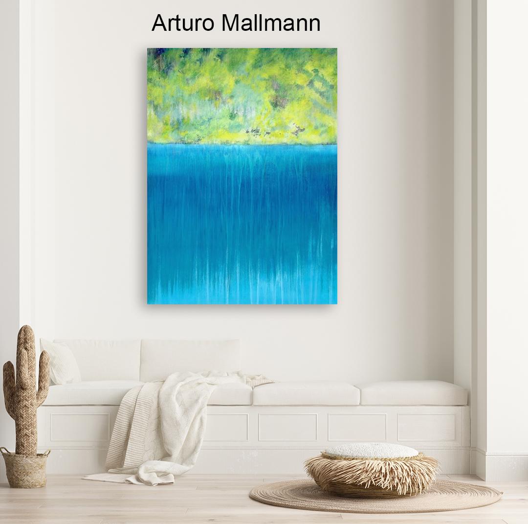 A Place to Explore #1 - Painting by Arturo Mallmann
