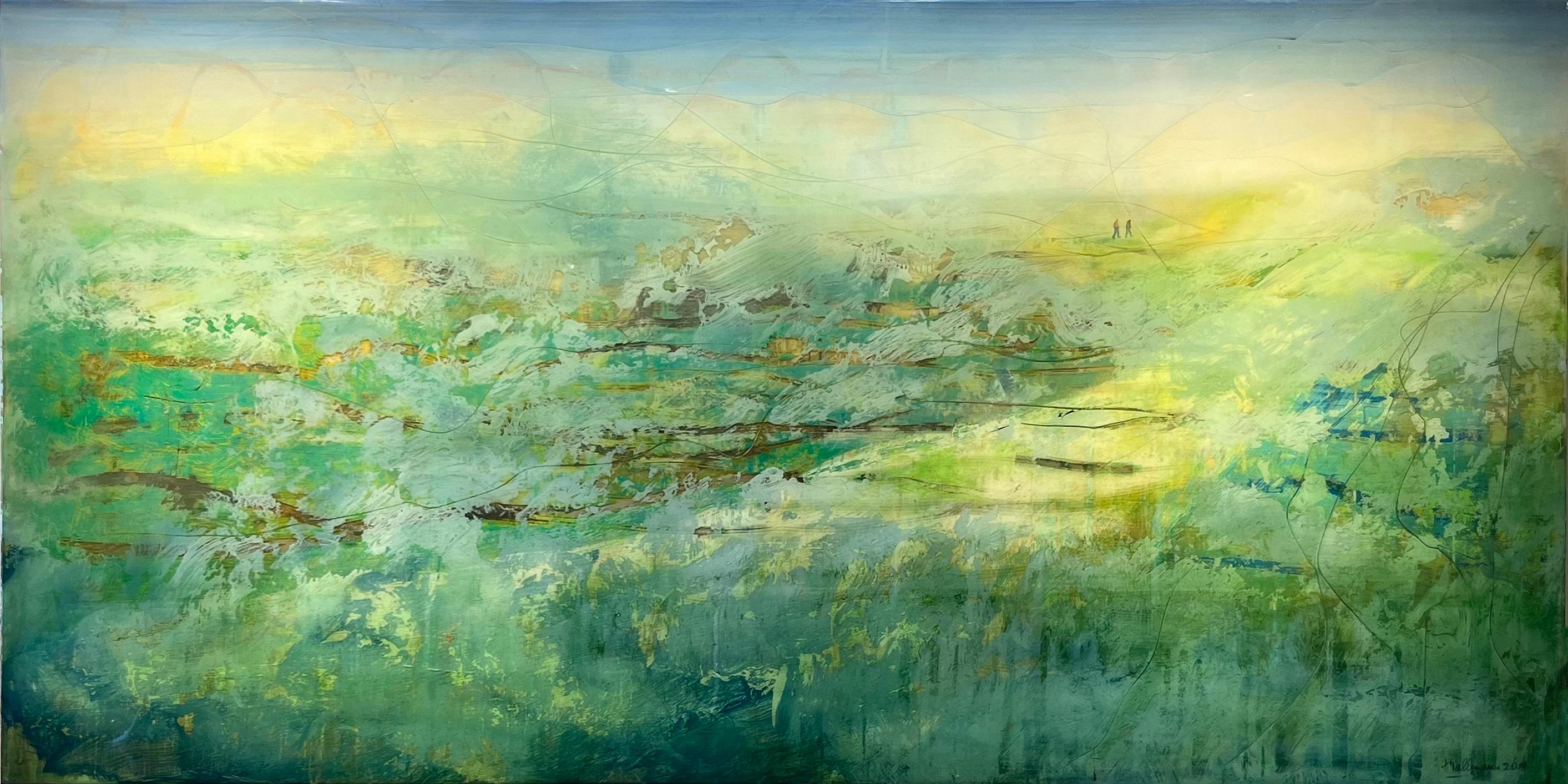 LANDES DE FARAWAY - Contemporain Painting par Arturo Mallmann