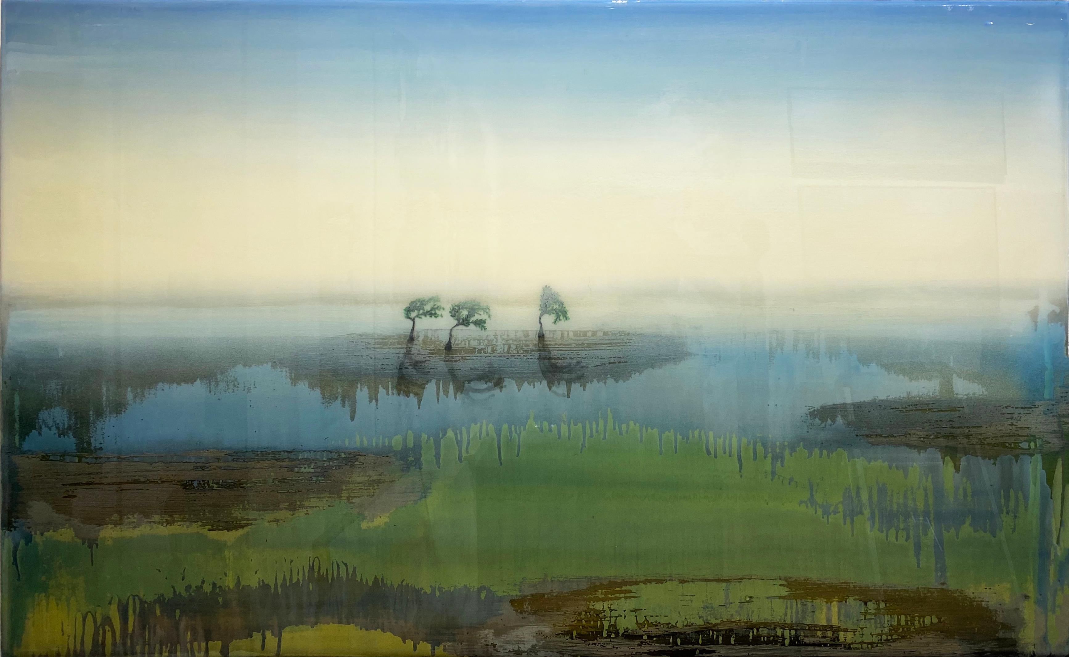 Arturo Mallmann Landscape Painting - NEW WINDS BLOWING