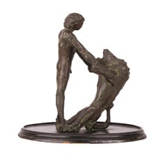 African Victory - Original Bronze Sculpture by Arturo Martini - 1936/37