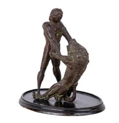 African Victory - Original Bronze Sculpture by Arturo Martini - 1936/37