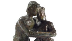 Gli Amanti (The Lovers), Arturo Martini (Bronze Sculpture Two Figures)