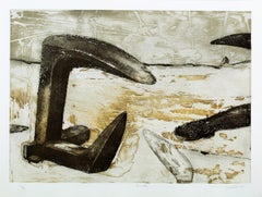 Arturo Montoto, ¨La Huella¨, 2005, Kupferstich, 22,8x30,5 in