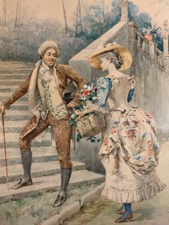 Blumen für sie, Französisches Rokoko