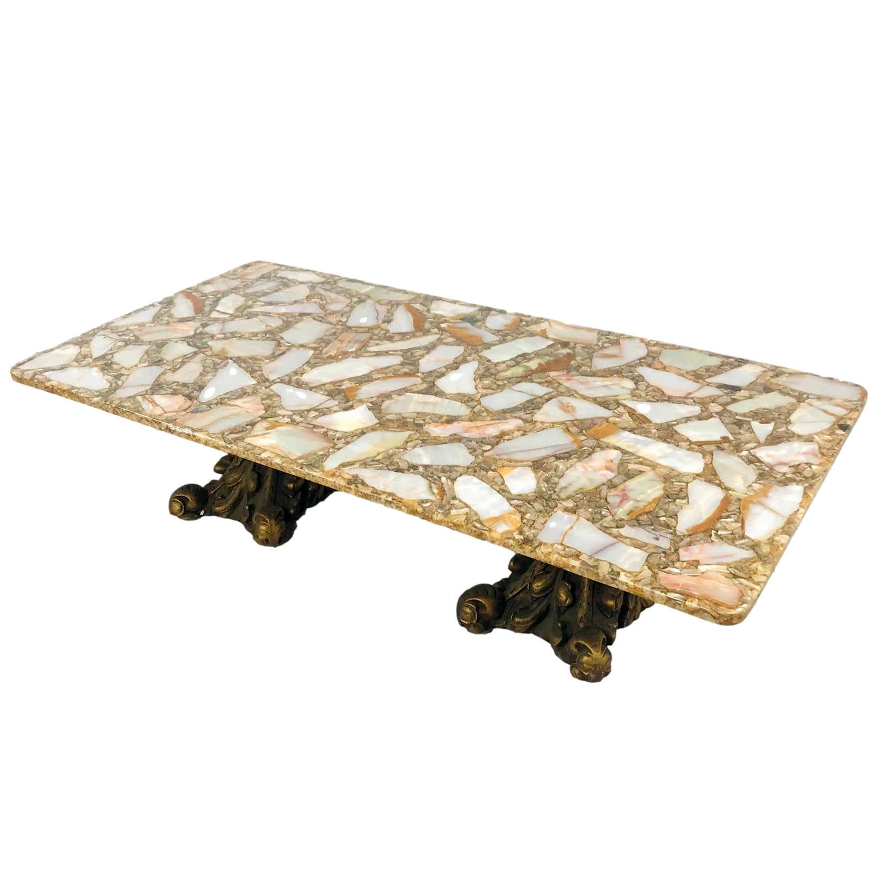 Arturo Pani Hollywood Regency Coffee Table