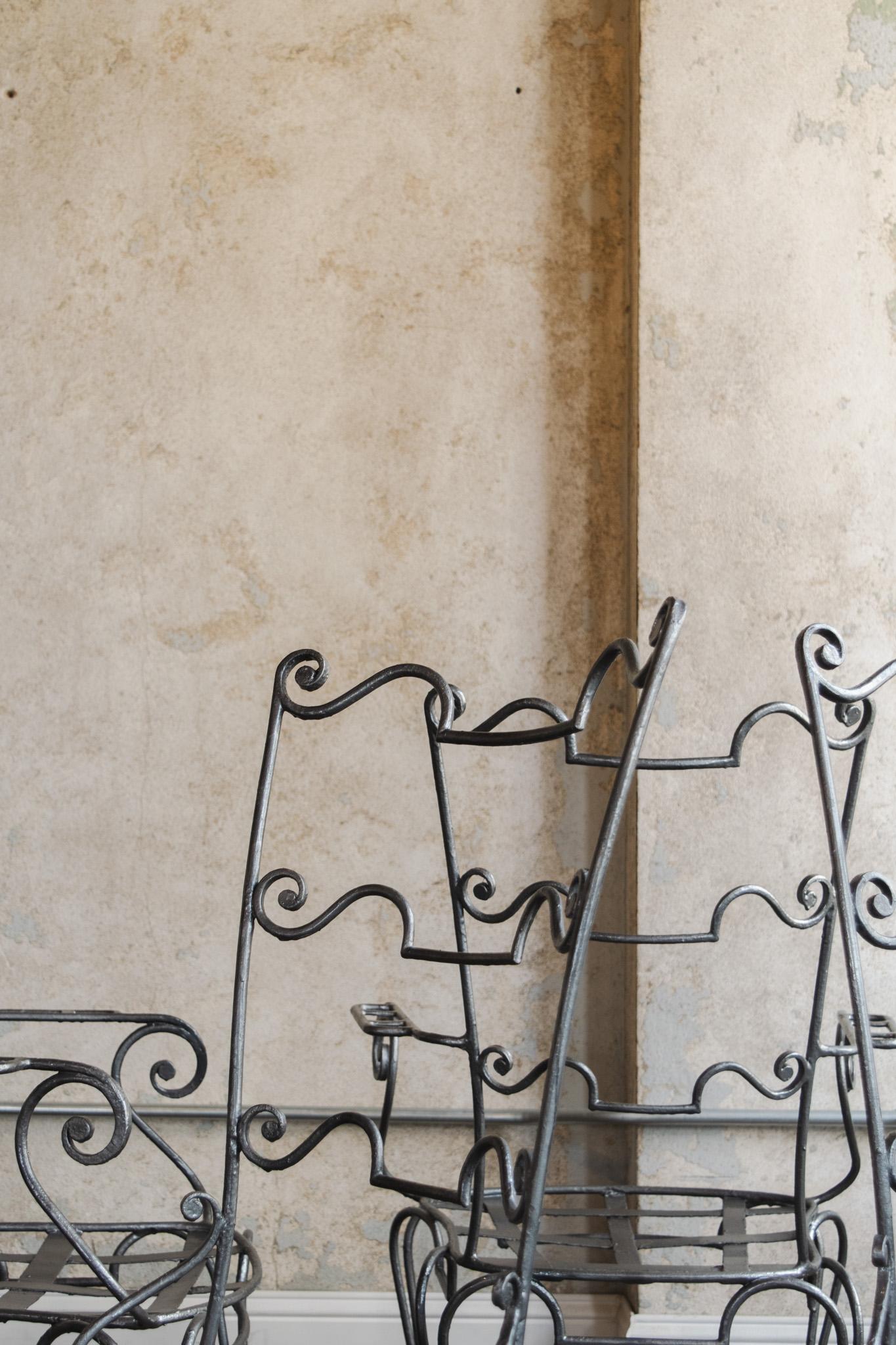 Art Déco Sedie in metallo Arturo Pani in vendita