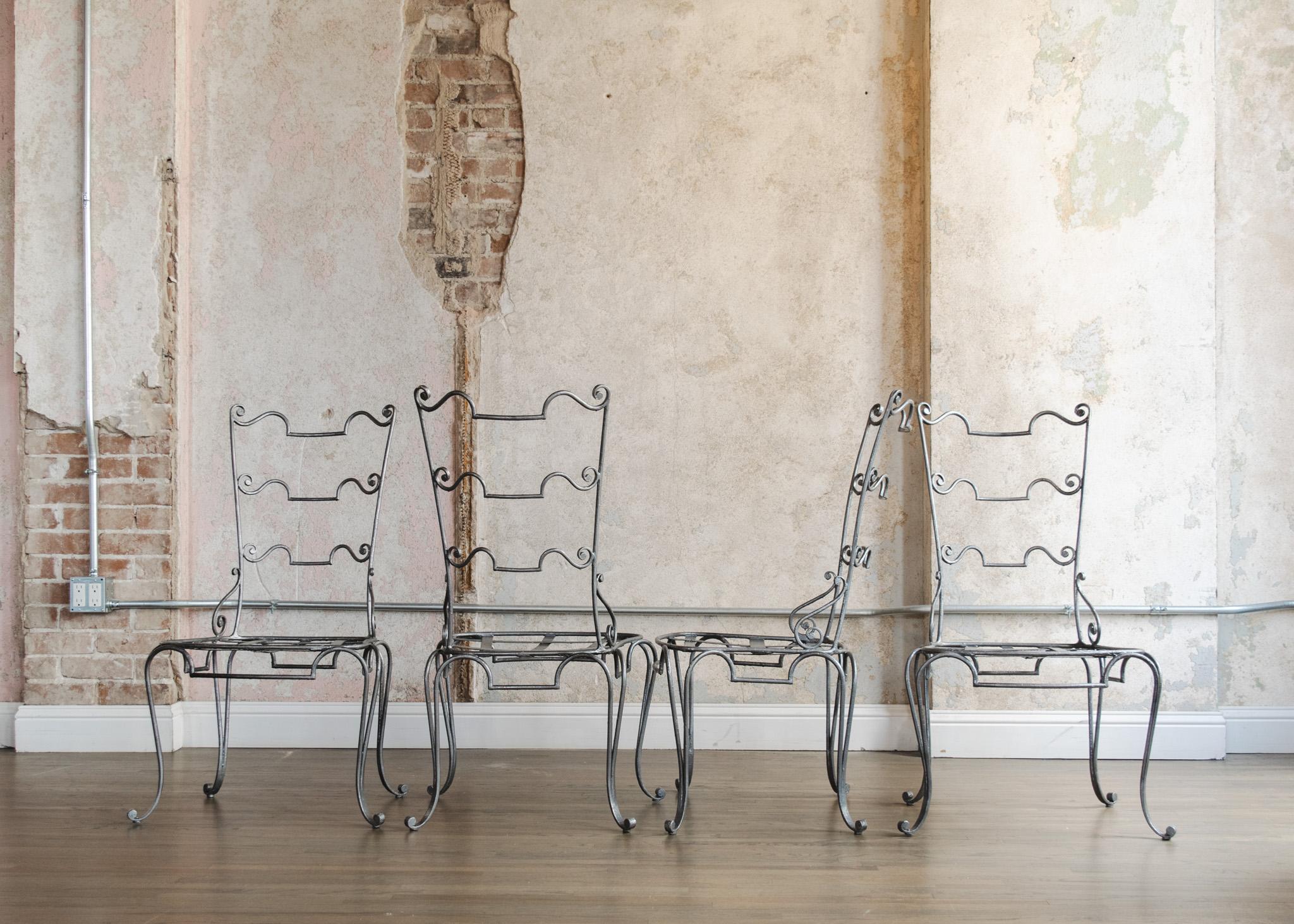 Sconosciuto Sedie in metallo Arturo Pani in vendita