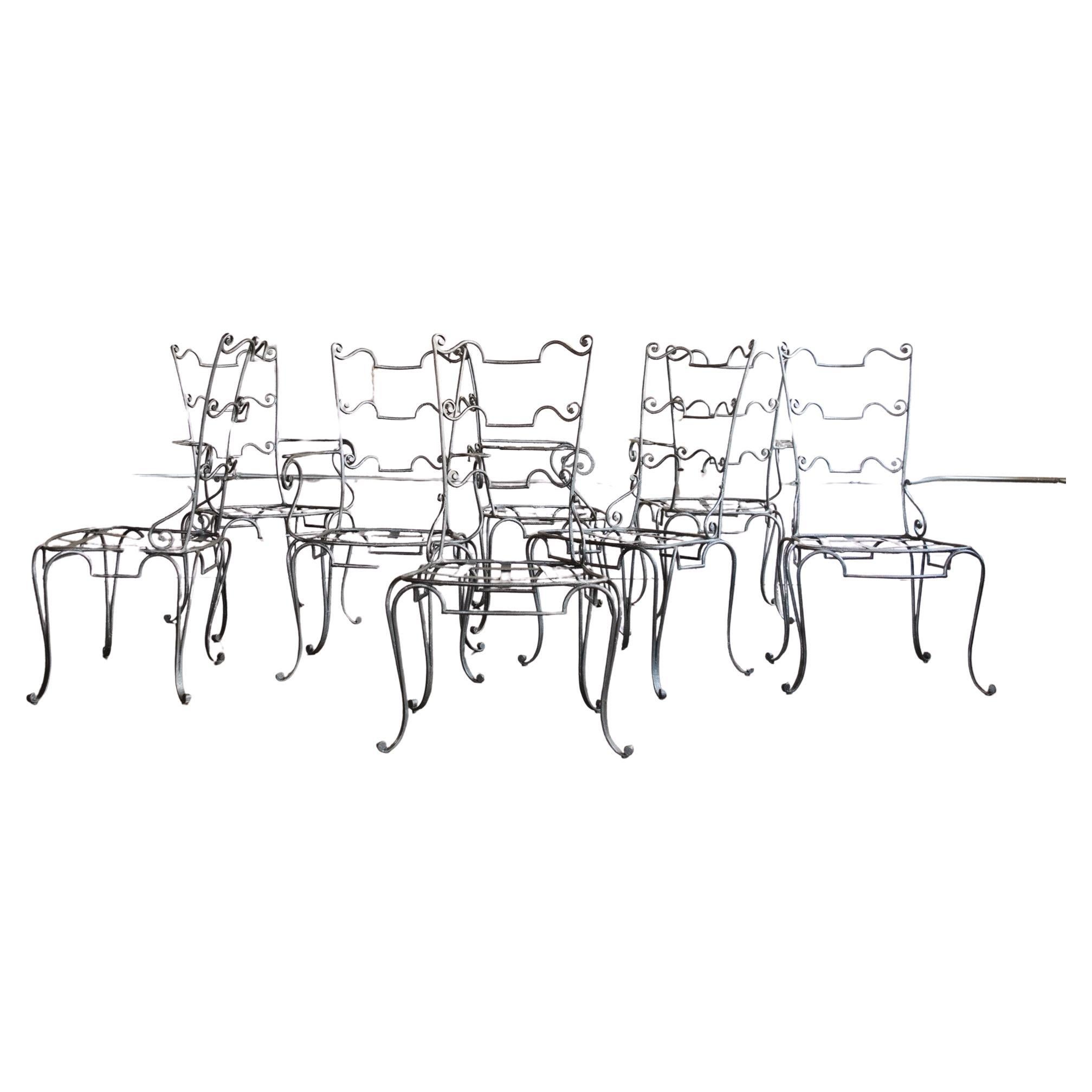 Sedie in metallo Arturo Pani in vendita