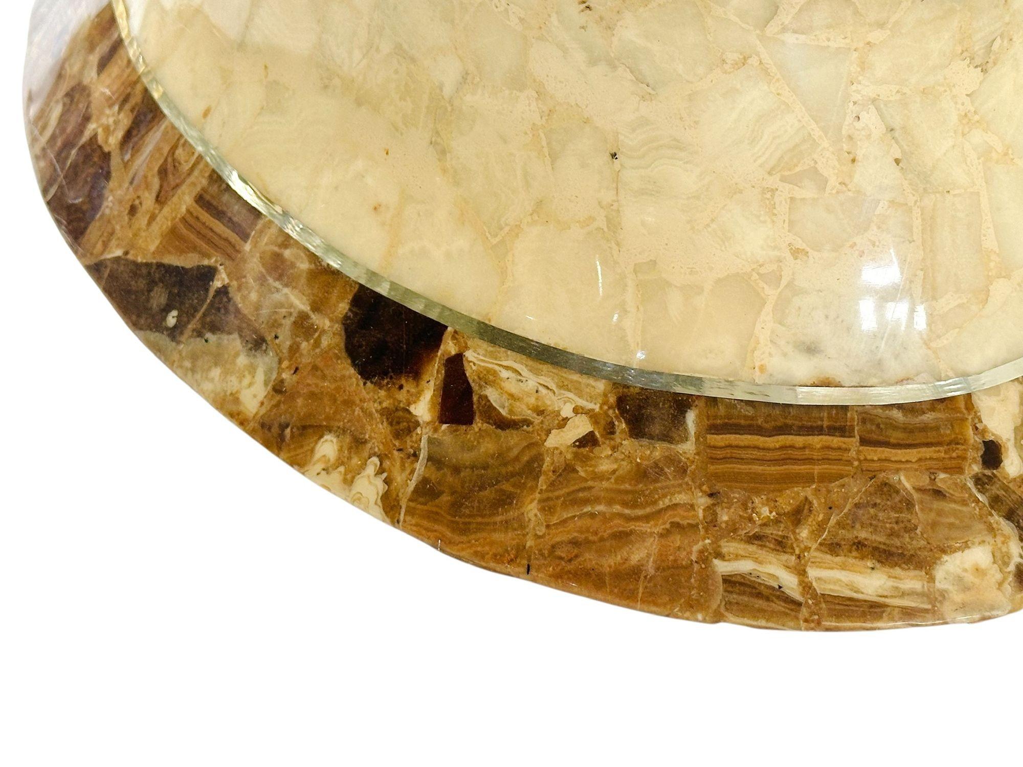 Onice Arturo Pani Onyx Coffee Table for Muller of Mexico, 1970 in vendita