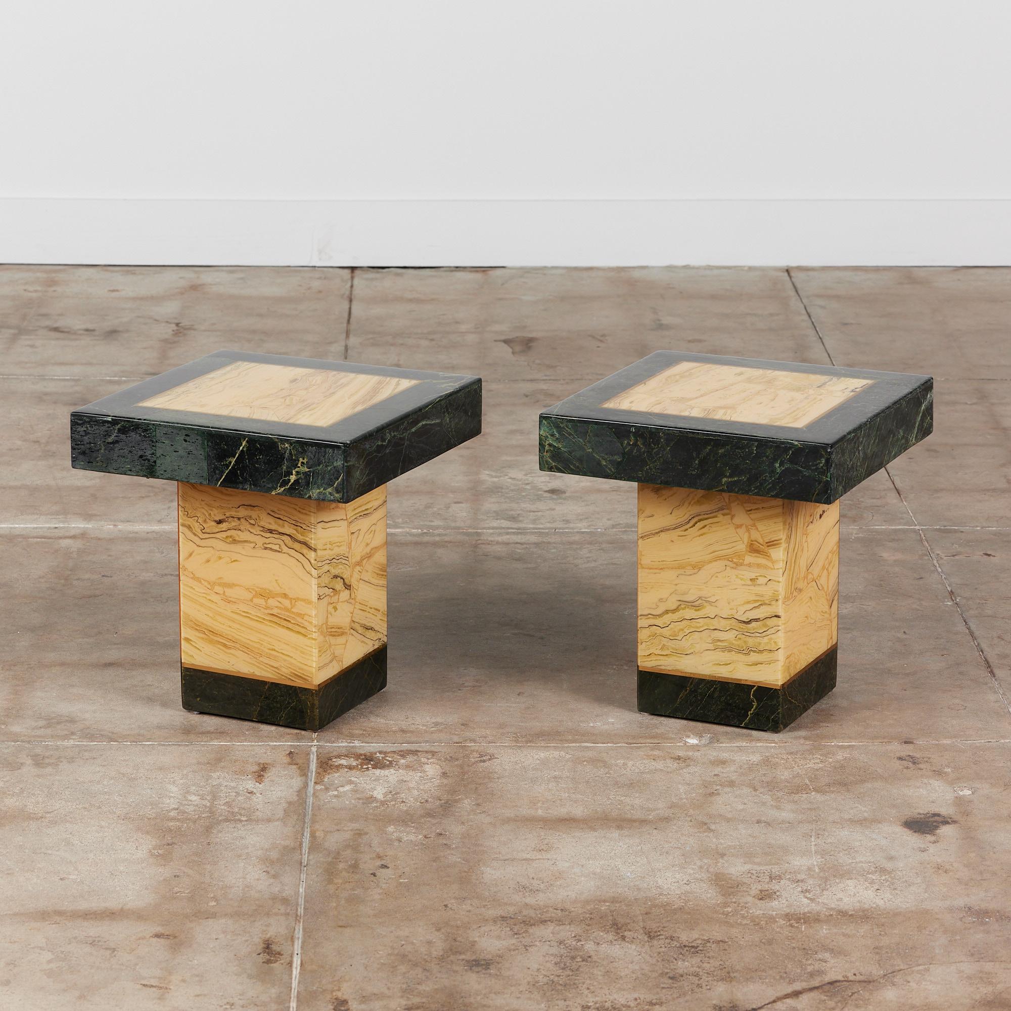 Arturo Pani Onyx Pedestal Side Table for Muller of Mexico 11