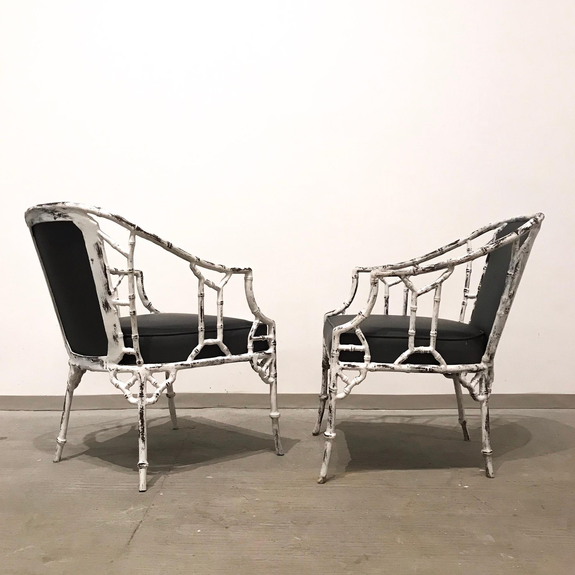 Mexican Arturo Pani Pair of Armchairs For Sale