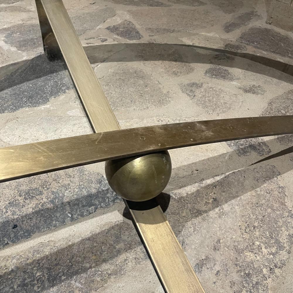 1950s Mexico Arturo Pani Sculptural Round Bronze Ball Cocktail Table  For Sale 9