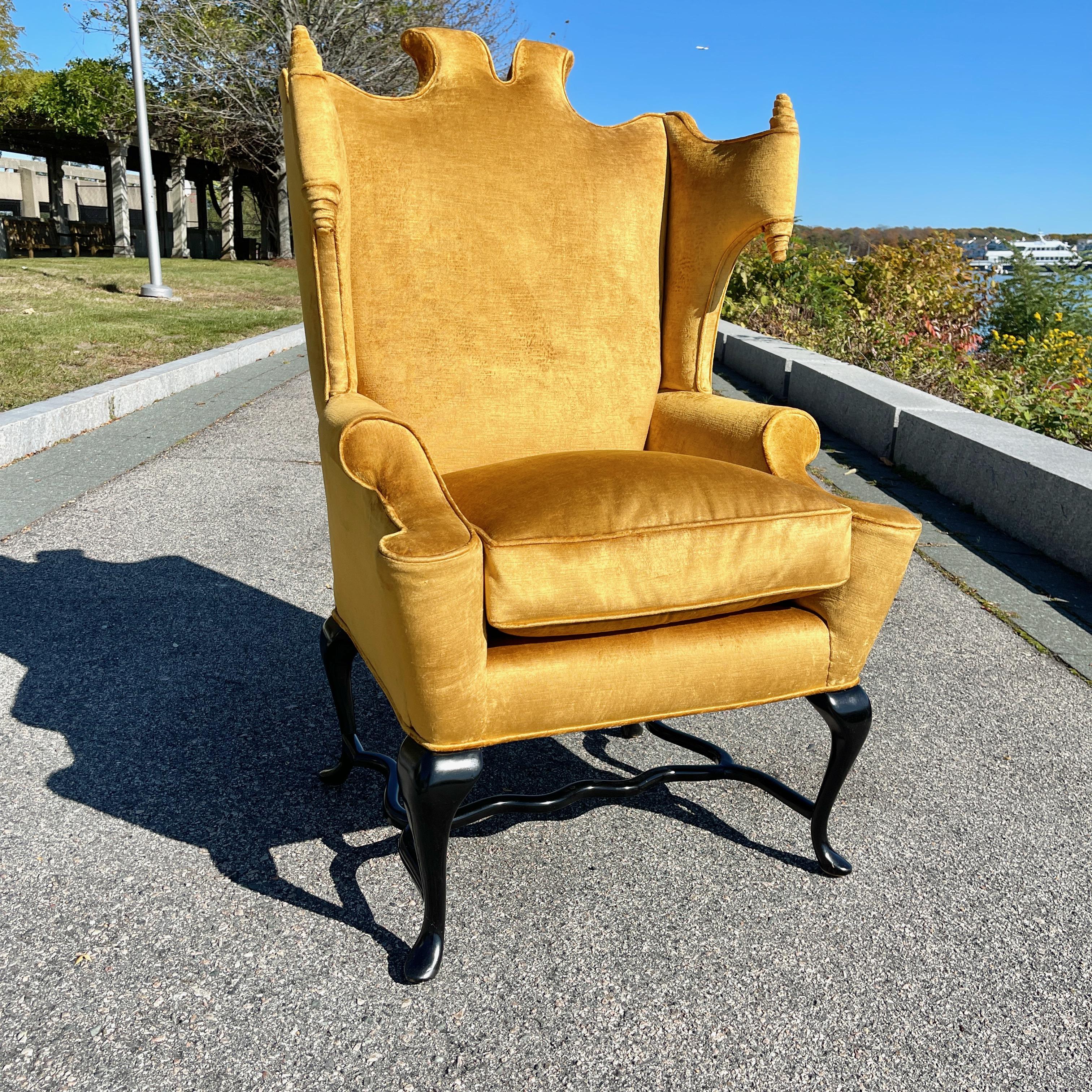 Silla de orejas Arturo Pani, México Años 50 Moderno de mediados de siglo en venta
