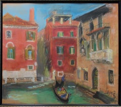Artur Nikitin(1936-2022) Venezia, carta/pastello, 49x60 cm