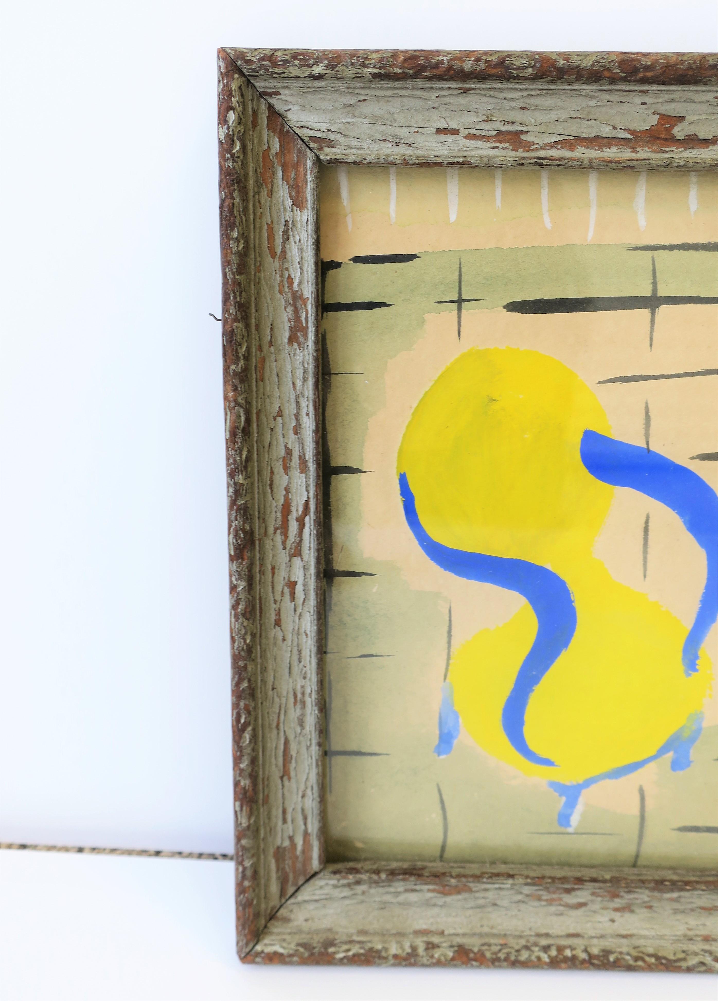 Kunstwerk Gemälde 'nach' Matisse, ca. Anfang 20. Jahrhundert (Glas) im Angebot