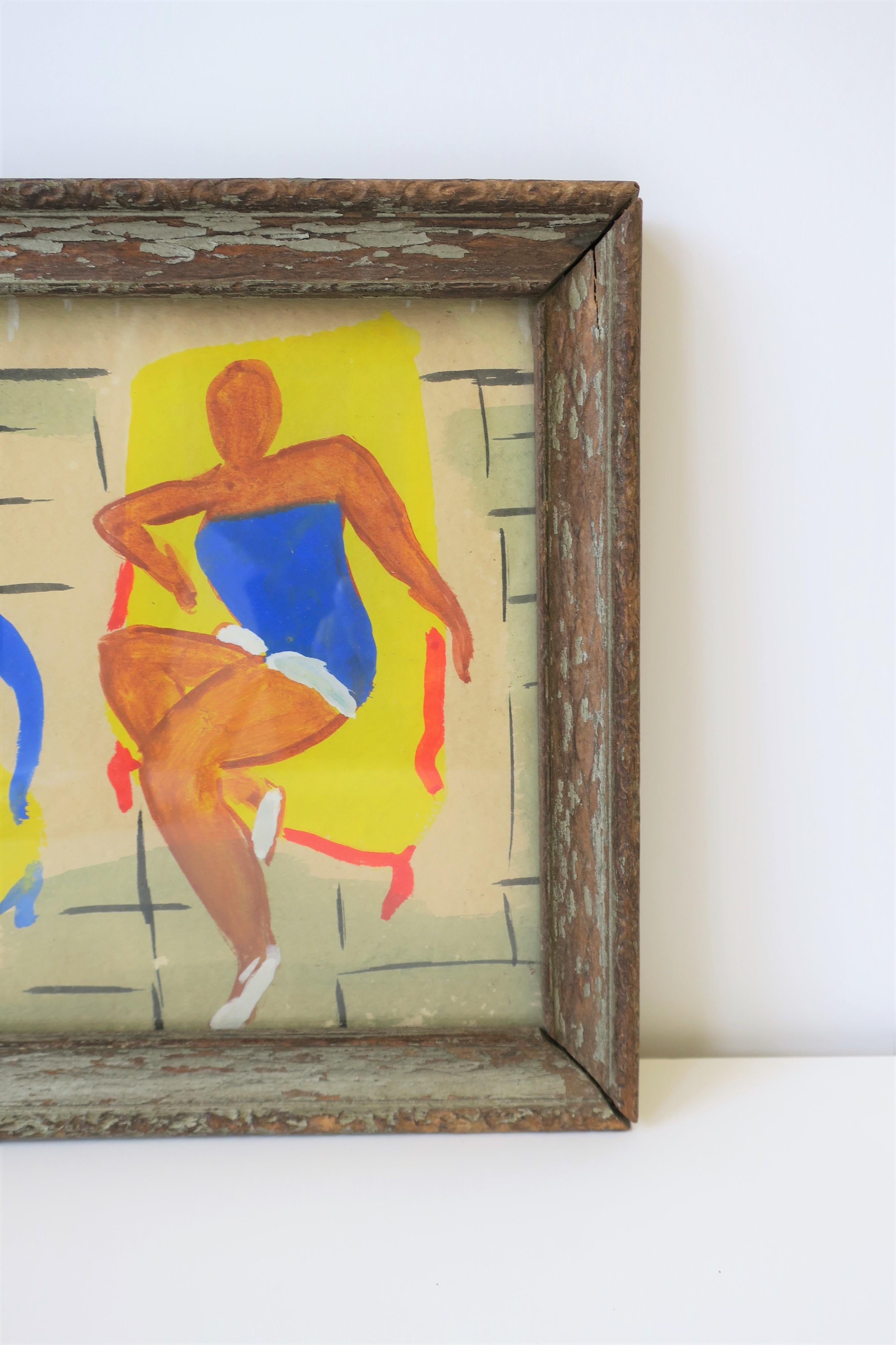 Kunstwerk Gemälde 'nach' Matisse, ca. Anfang 20. Jahrhundert im Angebot 1
