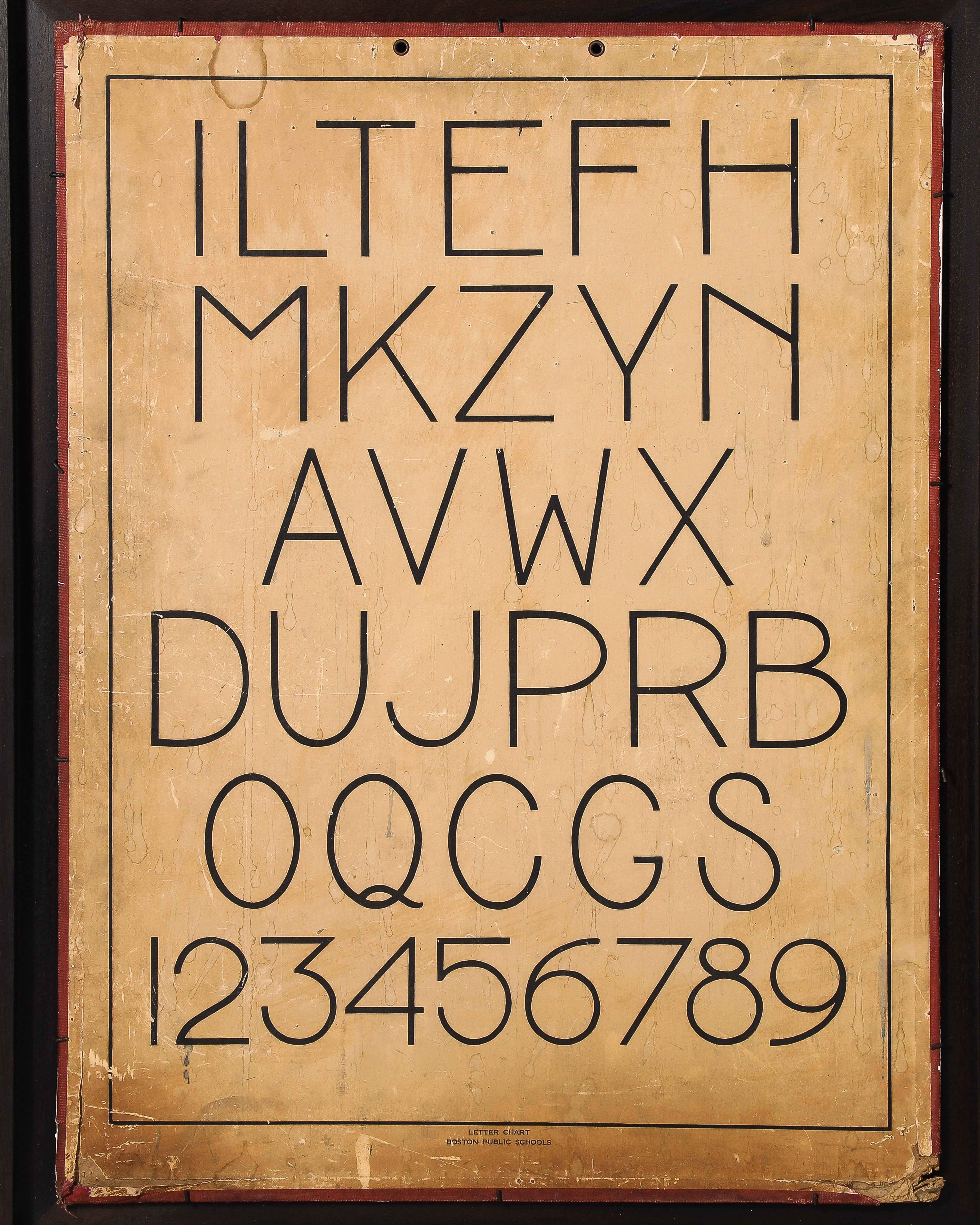 Œuvre d'art avec cadre en acajou sur mesure, États-Unis, c.C. 1950 en vente 4