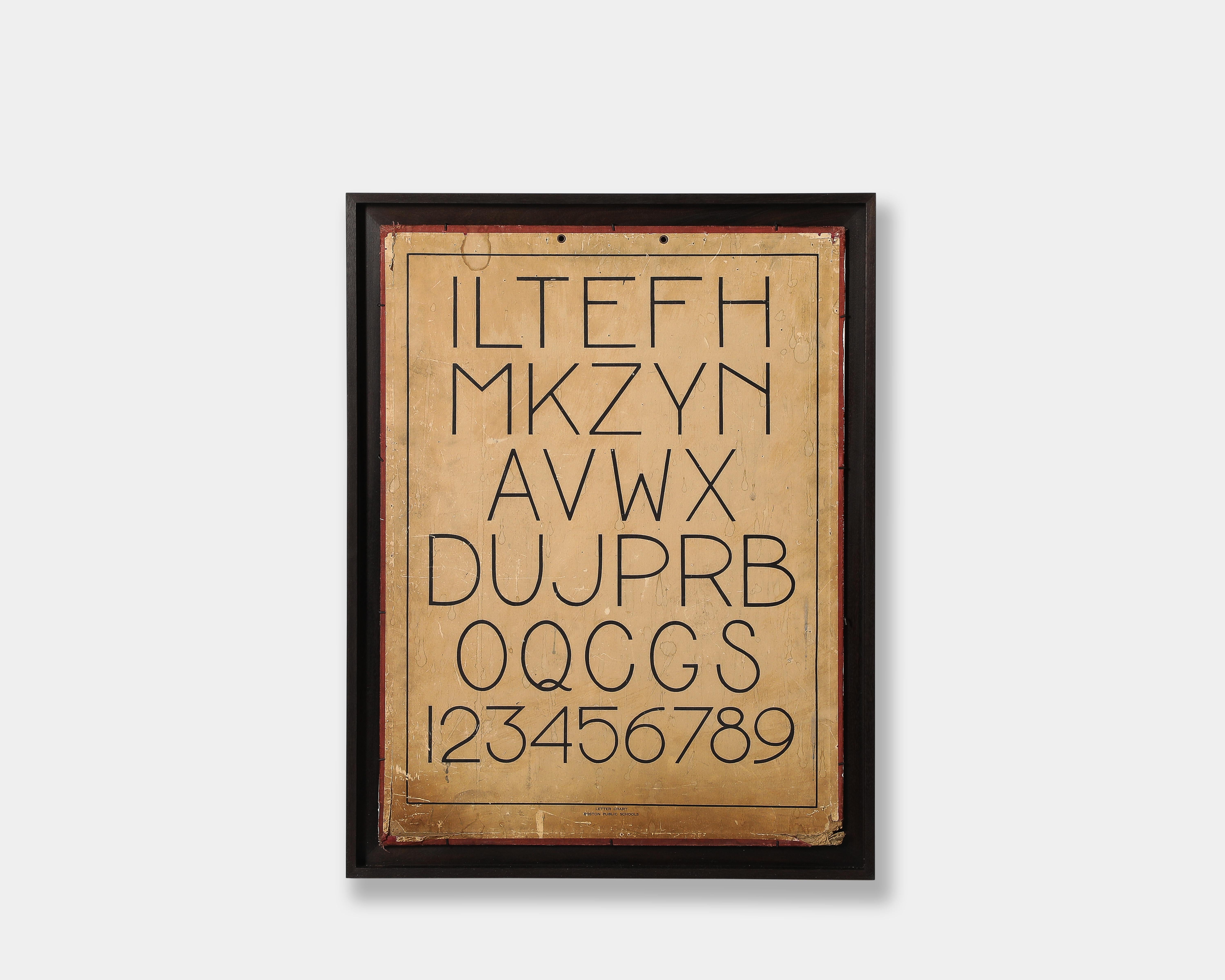 Américain Œuvre d'art avec cadre en acajou sur mesure, États-Unis, c.C. 1950 en vente