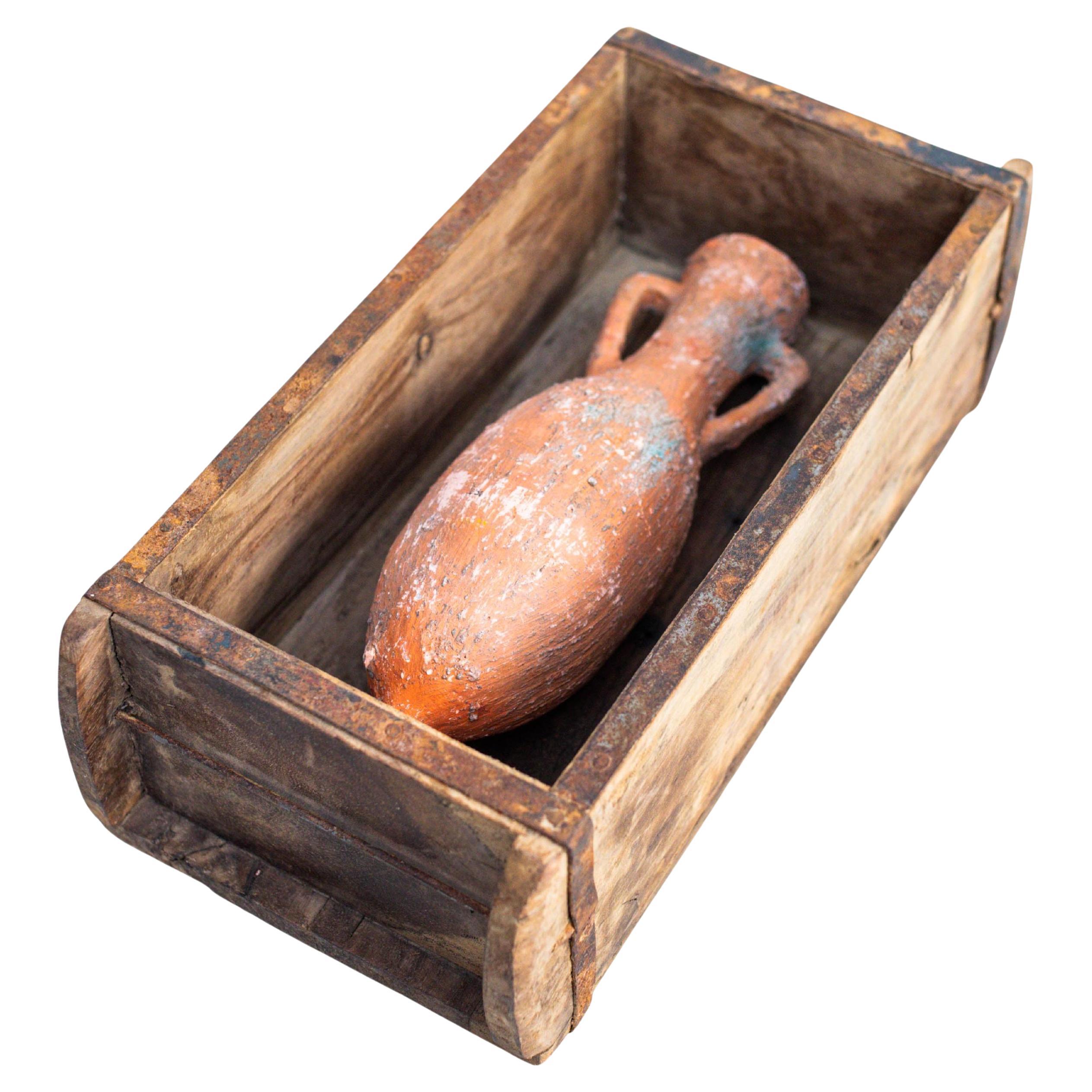 Œuvre d'art avec une ancienne Amphora, vers 1990