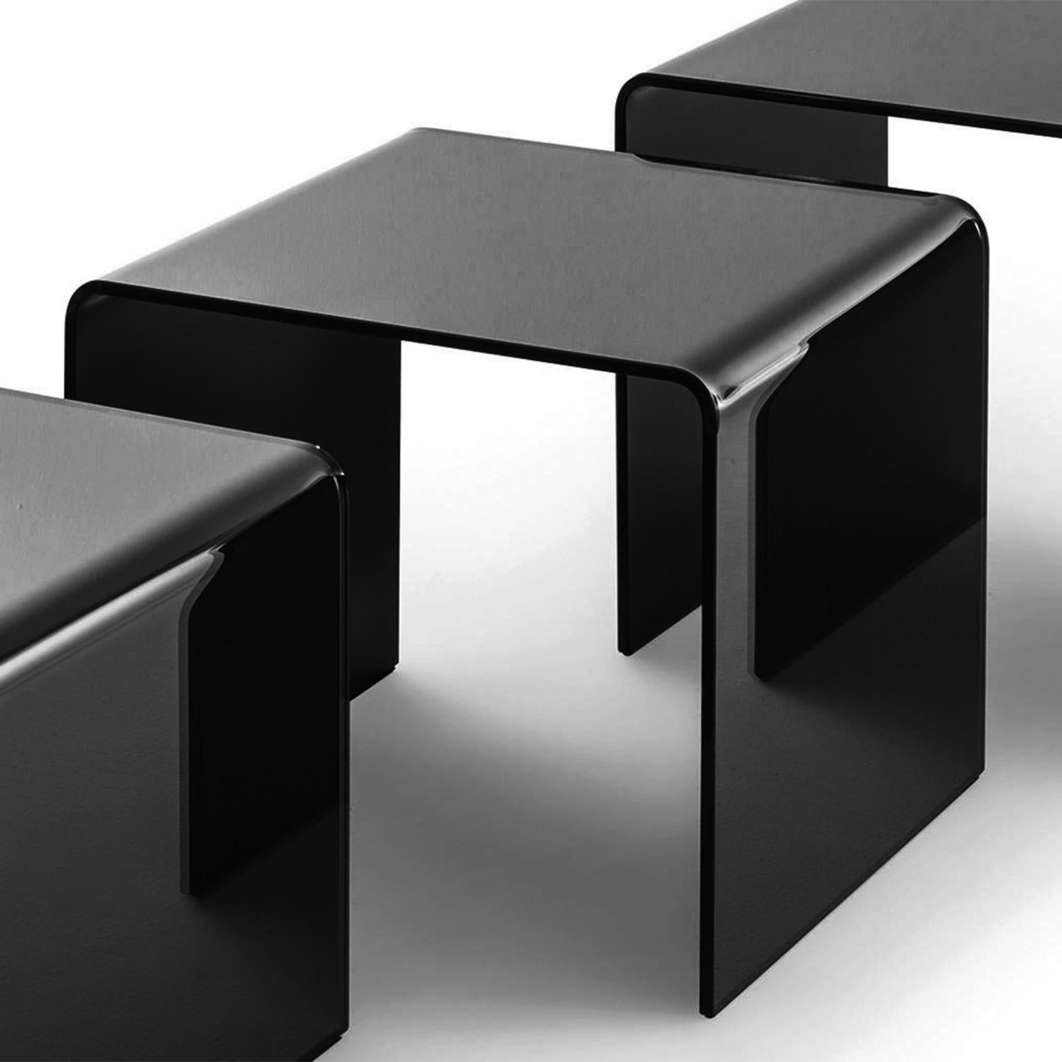 Contemporary Arty Set of 3 Side Table For Sale